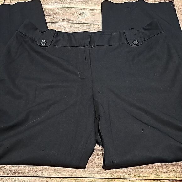 Ann Taylor Marissa style black trousers size 12 - Picture 3 of 7